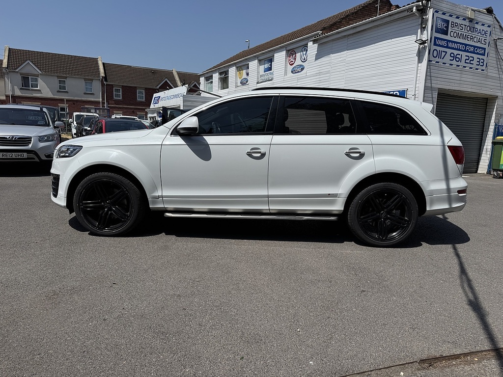 Audi Q7 3.0 Tdi V6 S Line Sport Edition Suv Tip White #5