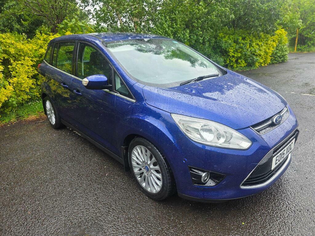 Ford Grand C-Max 1.0T Ecoboost Titanium Euro 5 S S Blue