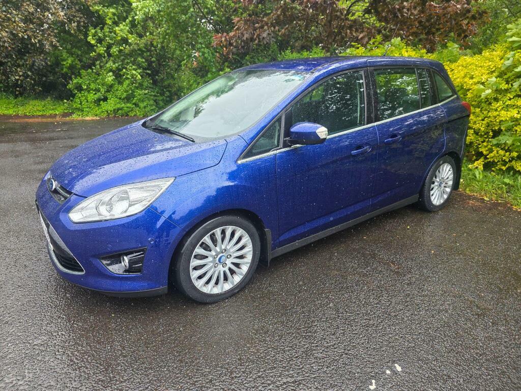 Ford Grand C-Max 1.0T Ecoboost Titanium Euro 5 S S Blue #4