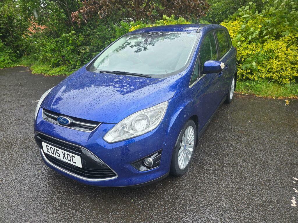 Ford Grand C-Max 1.0T Ecoboost Titanium Euro 5 S S Blue #3