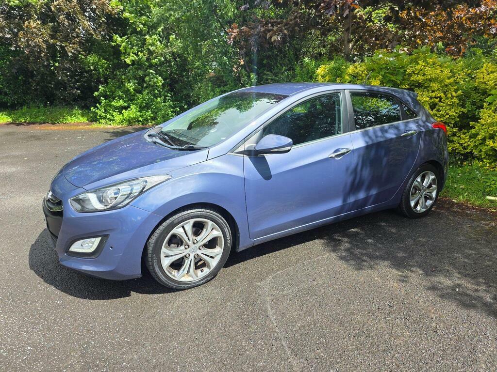 Hyundai I30 1.6 Crdi Premium Euro 5 Blue #4