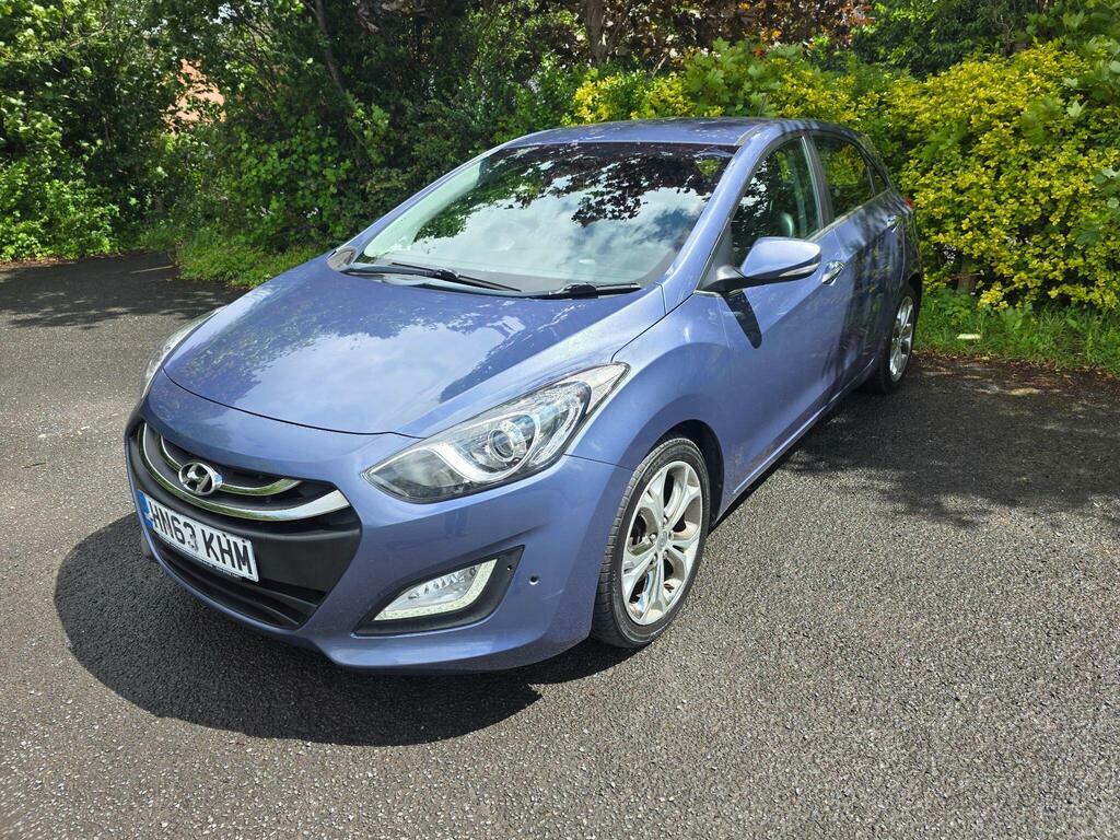 Hyundai I30 1.6 Crdi Premium Euro 5 Blue #3