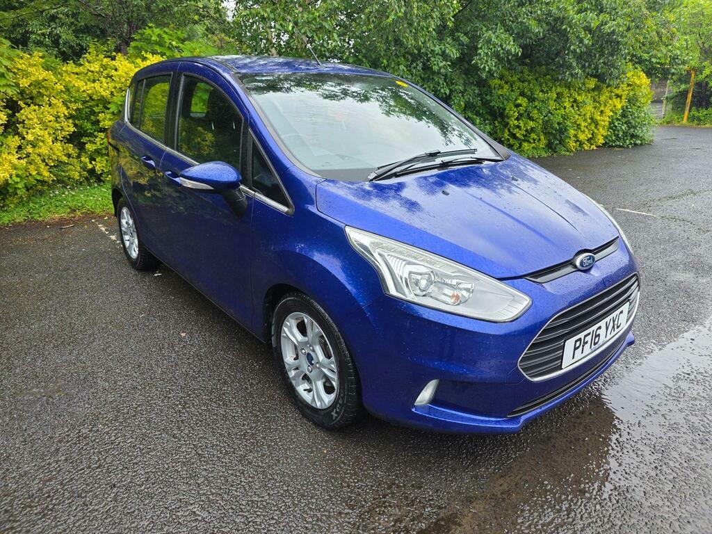 Ford B-Max 1.0T Ecoboost Zetec Euro 5 S S Blue