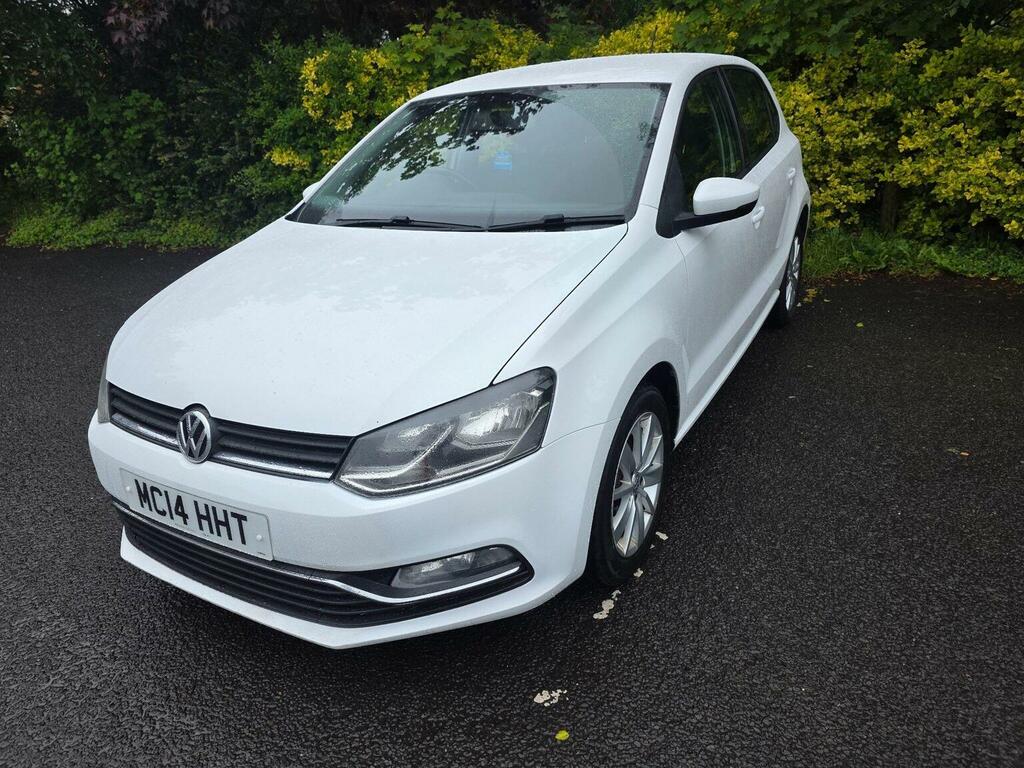 Volkswagen Polo Hatchback 1.2 Tsi Bluemotion Tech Se Euro 6 Ss MC14HHT White #3