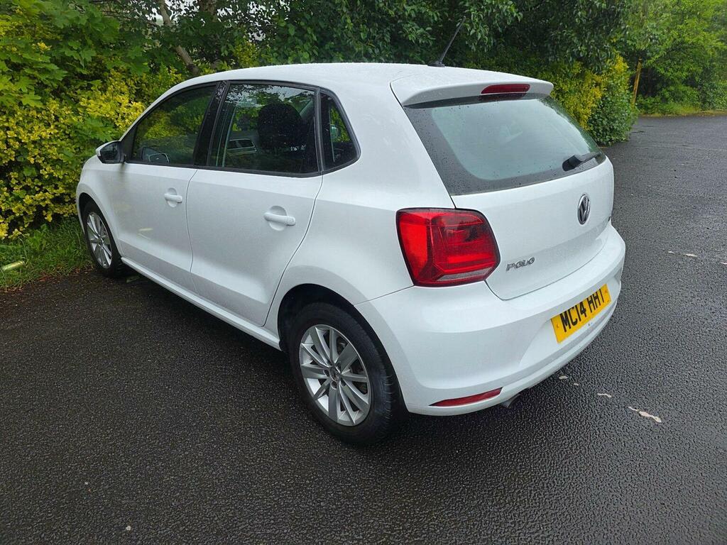 Volkswagen Polo Hatchback 1.2 Tsi Bluemotion Tech Se Euro 6 Ss MC14HHT White #5