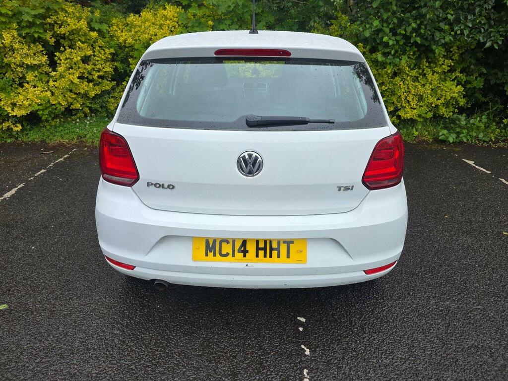Volkswagen Polo Hatchback 1.2 Tsi Bluemotion Tech Se Euro 6 Ss MC14HHT White #6