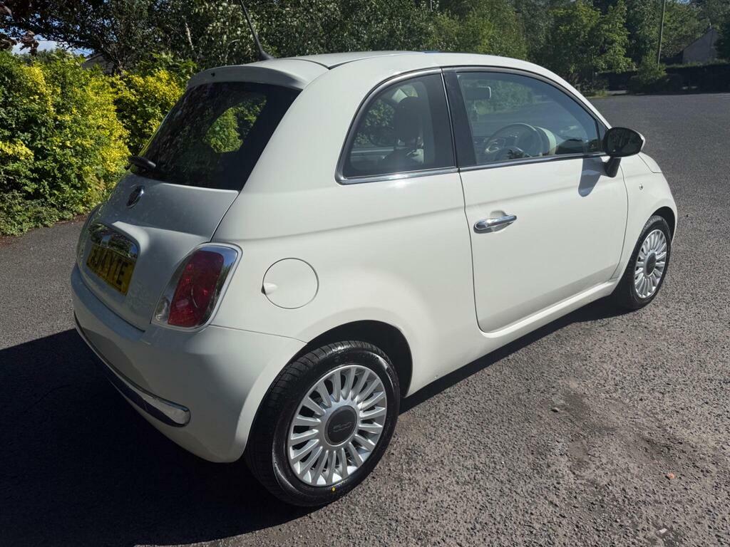 Fiat 500 1.2 Lounge Euro 6 S S White #6