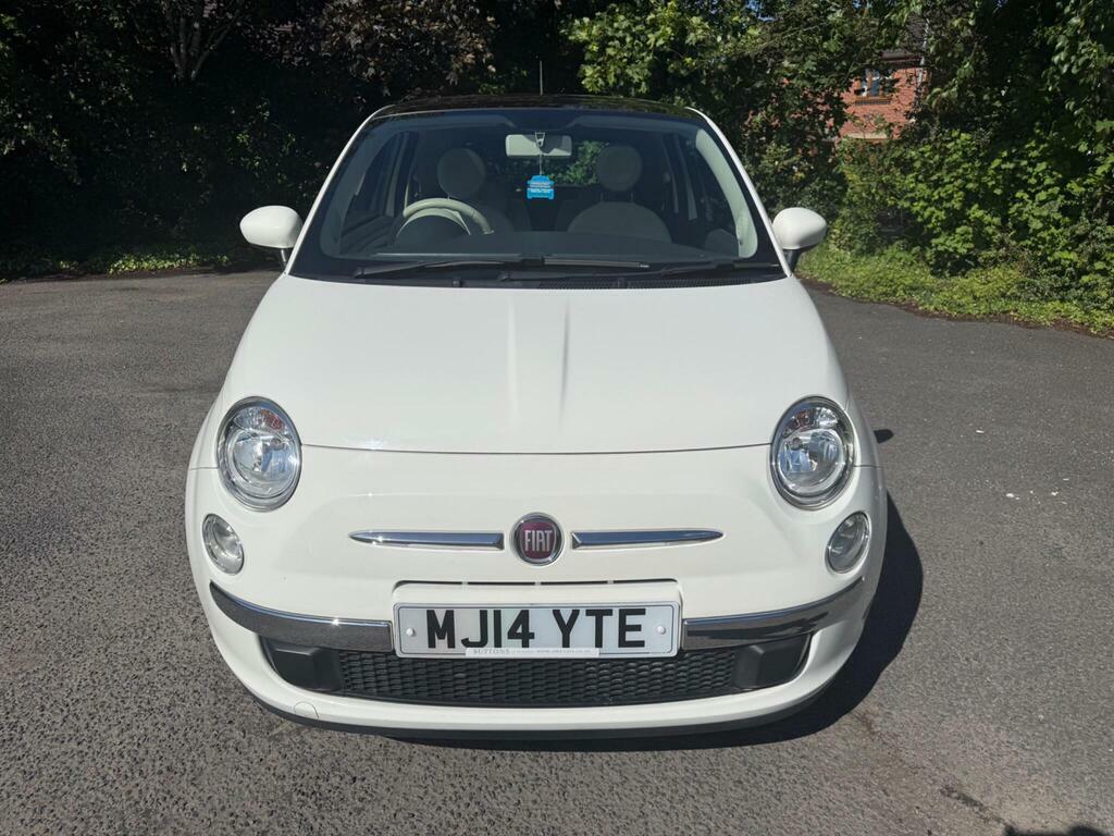Fiat 500 1.2 Lounge Euro 6 S S White #2