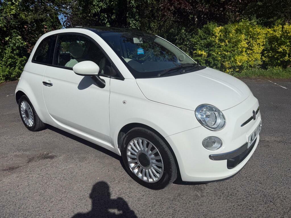 Fiat 500 1.2 Lounge Euro 6 S S White