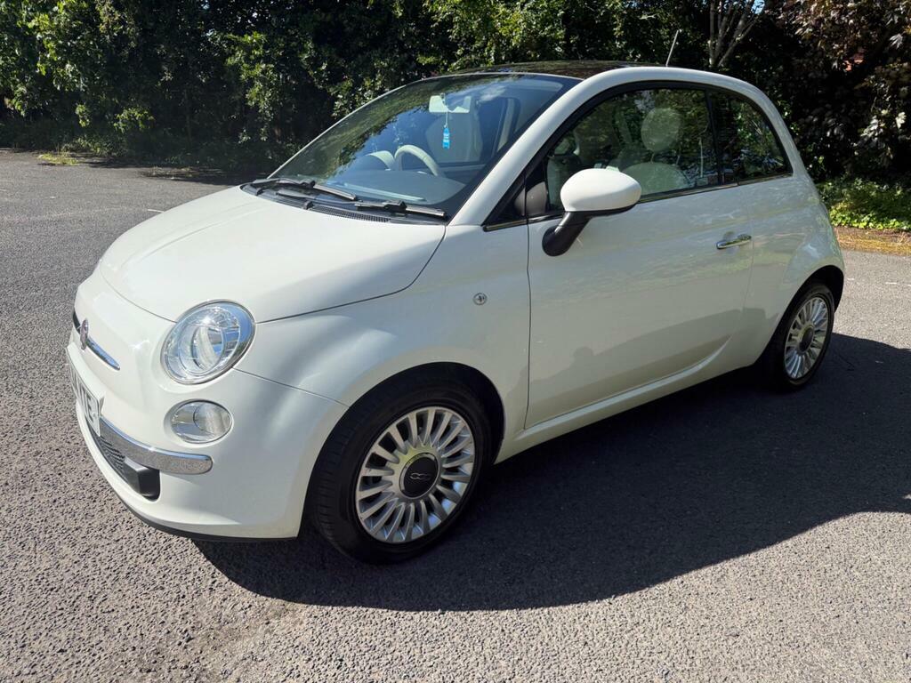 Fiat 500 1.2 Lounge Euro 6 S S White #3