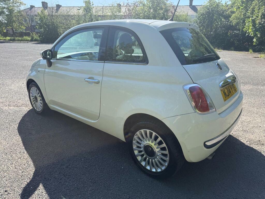 Fiat 500 1.2 Lounge Euro 6 S S White #4