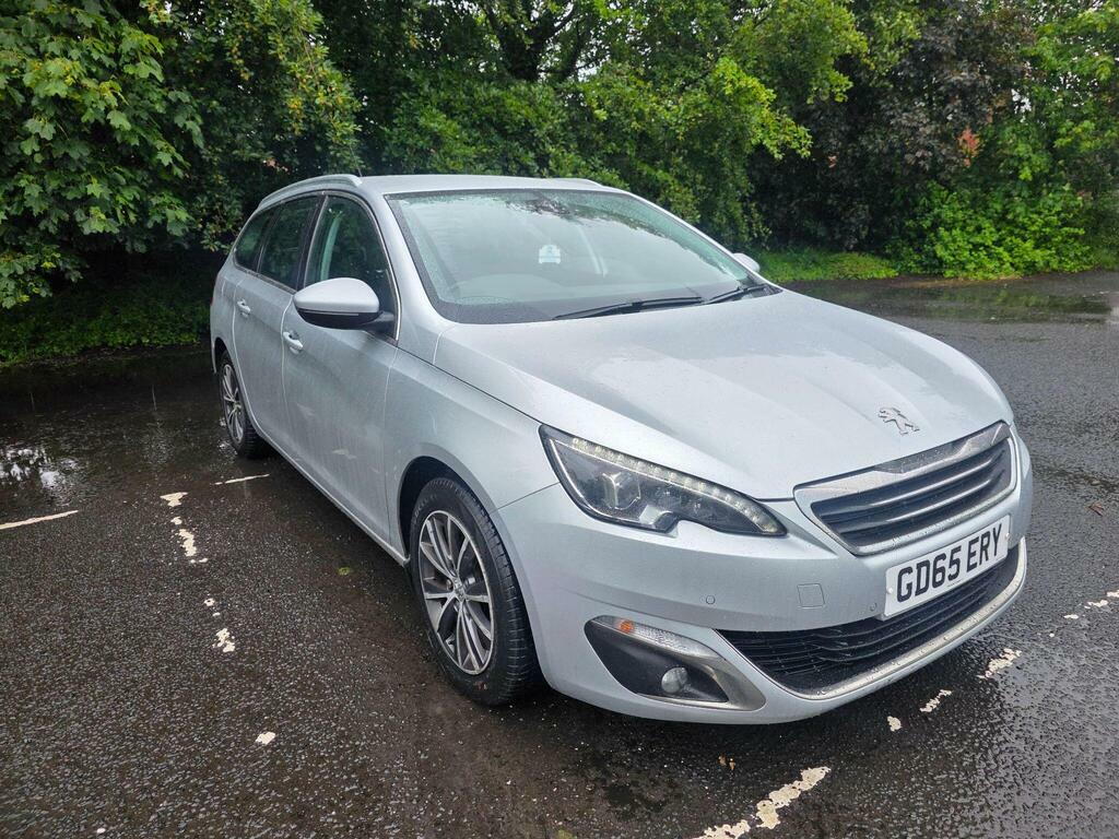 Peugeot 308 SW 1.6 Bluehdi Allure Euro 6 S S Silver