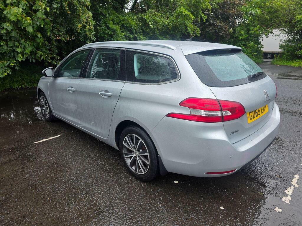 Peugeot 308 SW 1.6 Bluehdi Allure Euro 6 S S Silver #5