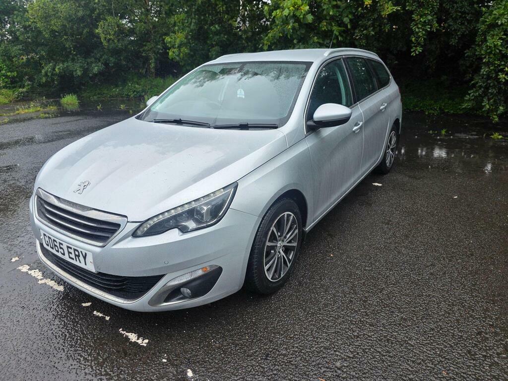 Peugeot 308 SW 1.6 Bluehdi Allure Euro 6 S S Silver #3