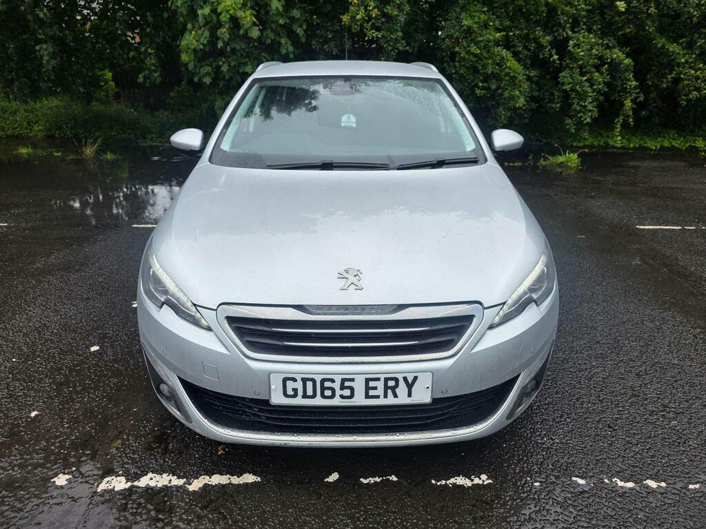 Peugeot 308 SW 1.6 Bluehdi Allure Euro 6 S S Silver #2