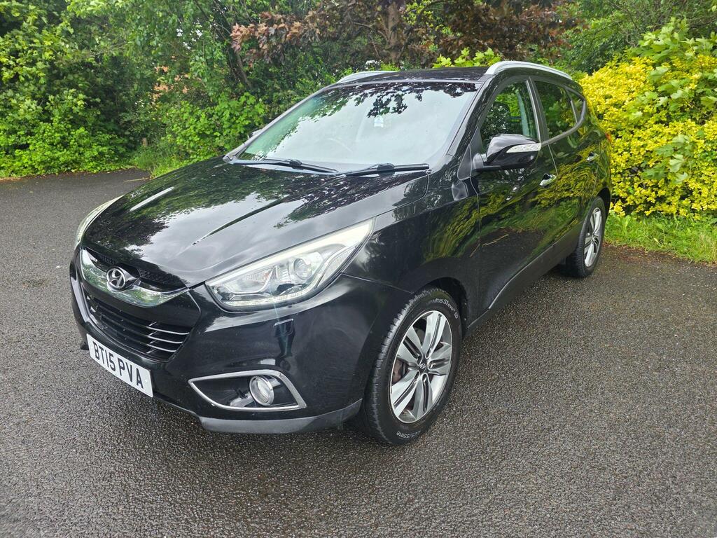 Hyundai Ix35 4X4 2.0 Crdi Premium 4Wd Euro 5 201515 BT15PVA Black #3