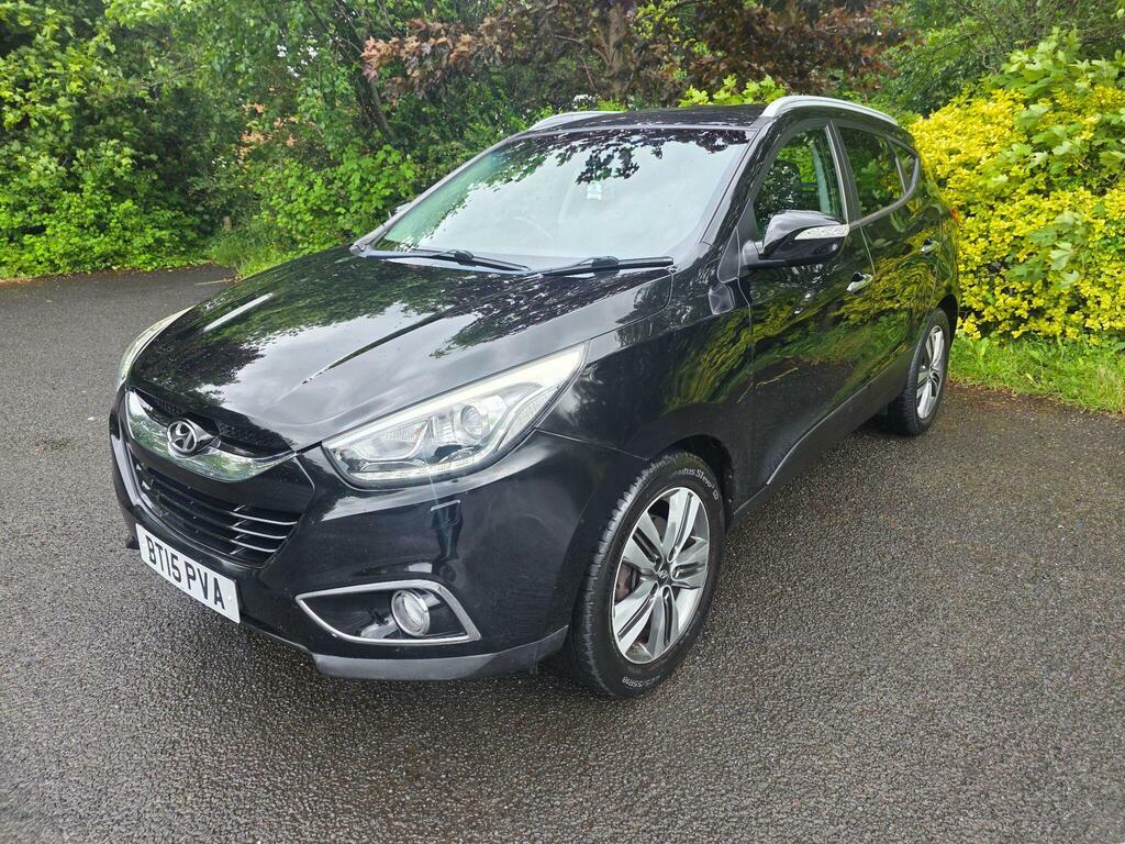 Hyundai Ix35 2.0 Crdi Premium 4Wd Euro 5 Black #3