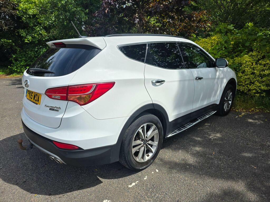 Hyundai Santa Fe Premium Se Black #7