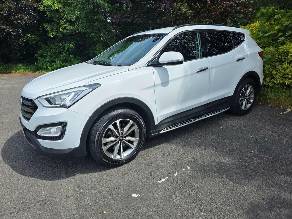 Hyundai Santa Fe 2.2 Crdi Premium 4Wd Euro 5 White #4