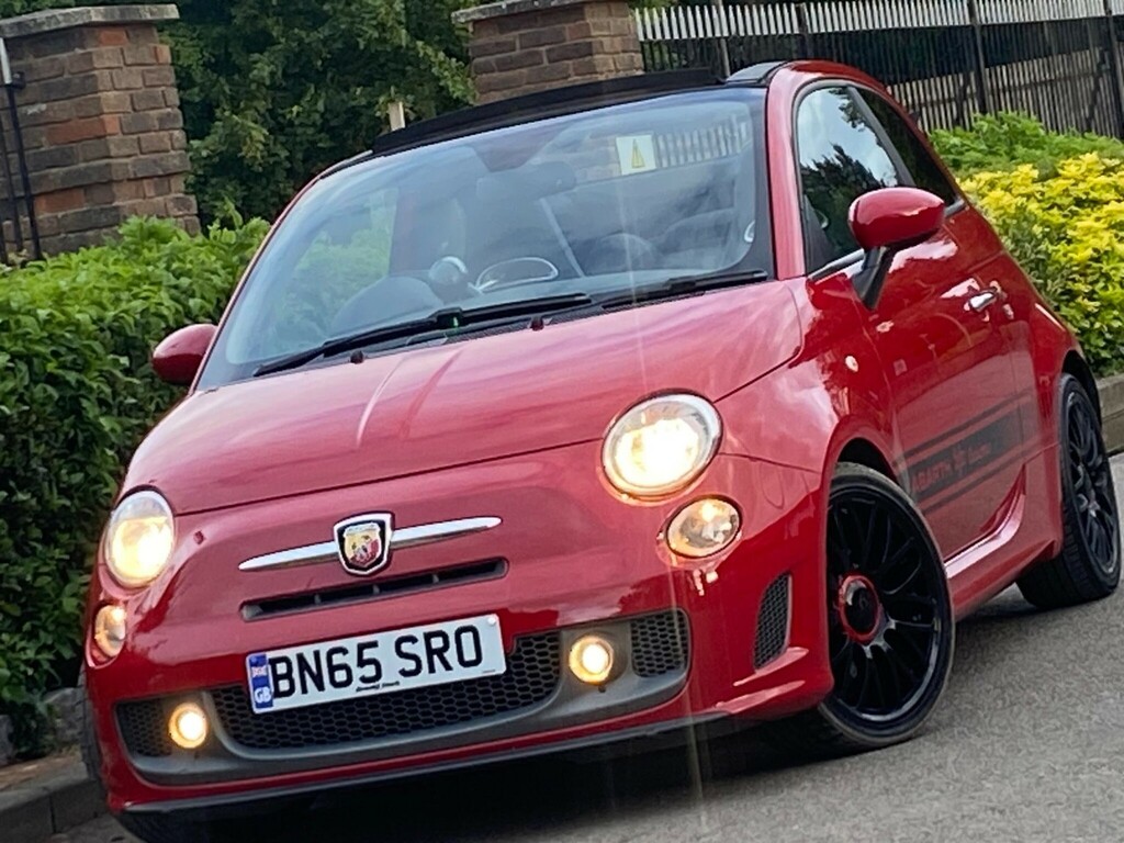 Abarth 595 1.4 T-jet Turismo Cabrio Euro 6 Red