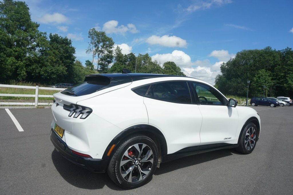 Ford Mustang Mach-E Suv White #2