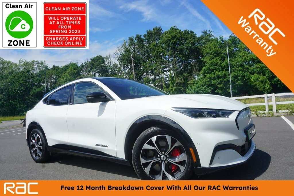 Ford Mustang Mach-E Suv White