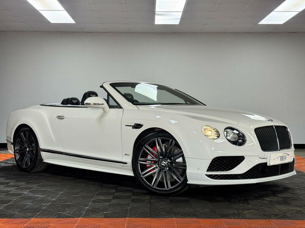 Bentley Continental Gt 6.0 W12 Gtc Speed 4Wd Euro 6 White