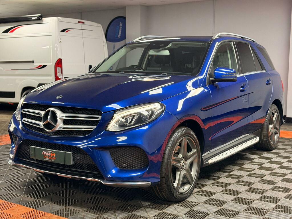 Mercedes-Benz GLE Class 3.0 Gle350d V6 Amg Line G-tronic 4Matic Euro 6 S KJ17LJL Blue #3