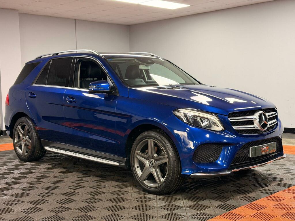 Mercedes-Benz GLE Class 3.0 Gle350d V6 Amg Line G-tronic 4Matic Euro 6 S KJ17LJL Blue #6