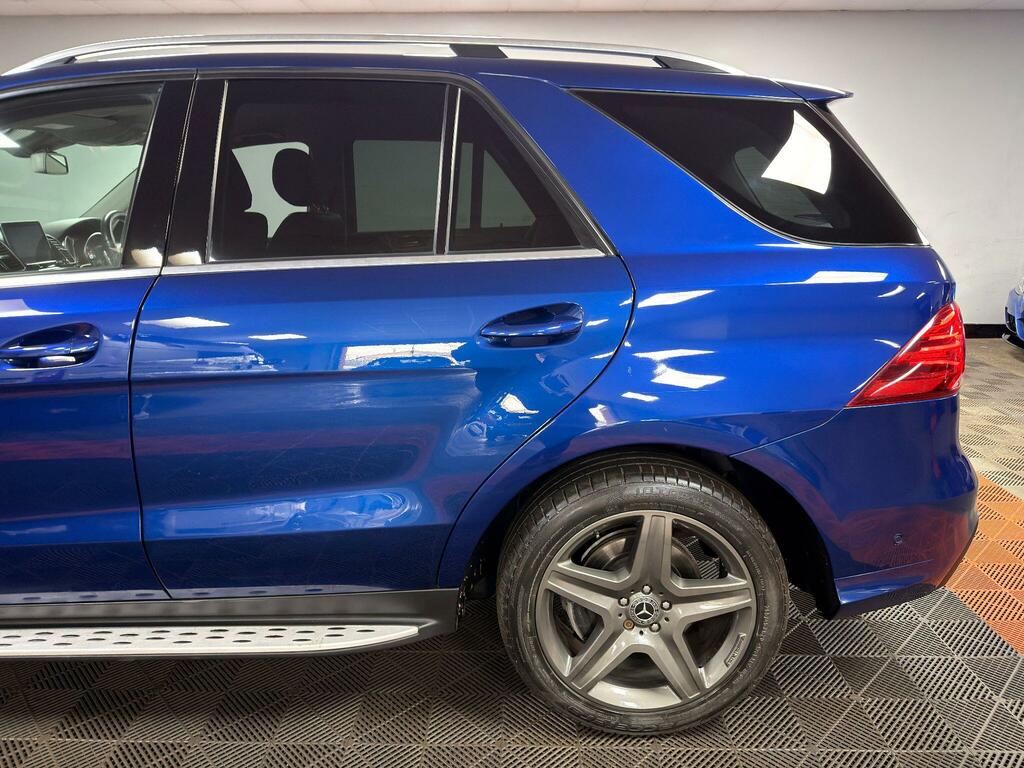 Mercedes-Benz GLE Class 3.0 Gle350d V6 Amg Line G-tronic 4Matic Euro 6 S KJ17LJL Blue #5