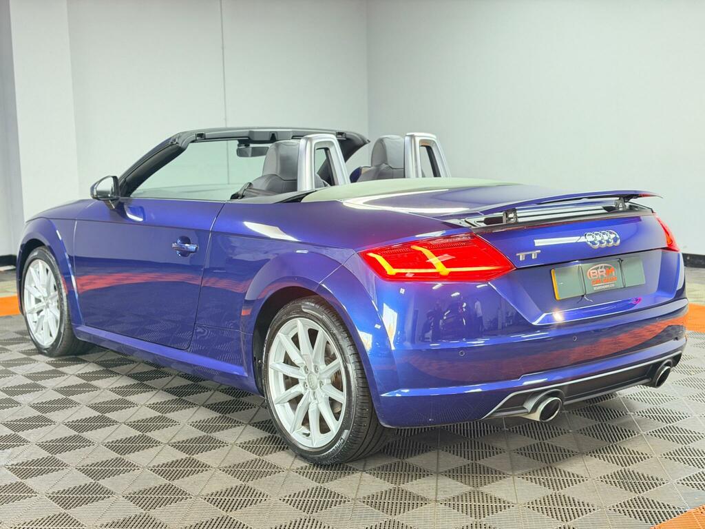 Audi TT 1.8 Tfsi Sport Roadster Euro 6 Ss YM17AJY Blue #5