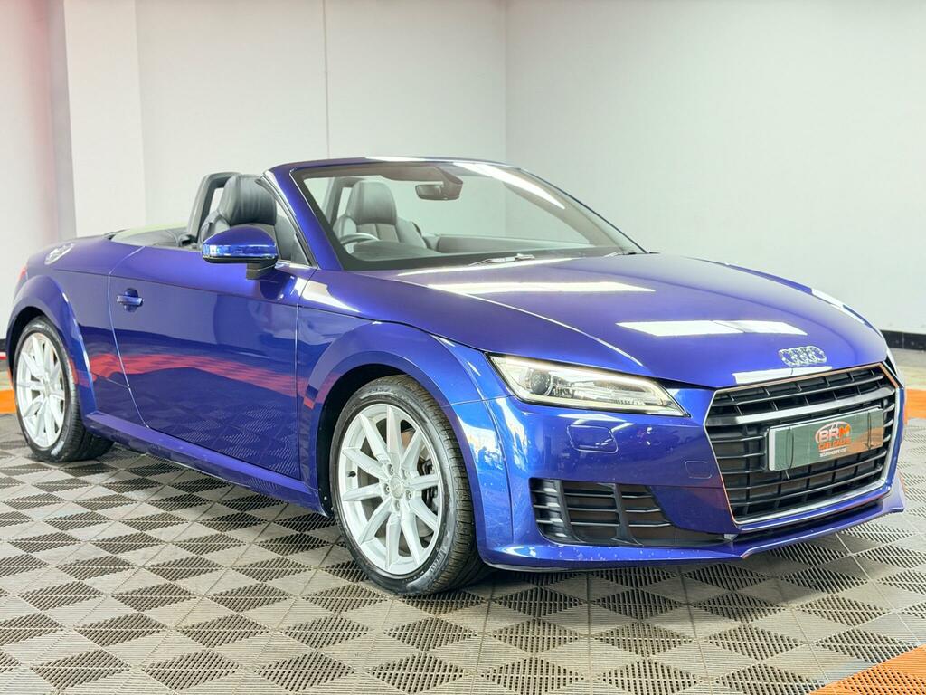 Audi TT 1.8 Tfsi Sport Roadster Euro 6 Ss YM17AJY Blue #2