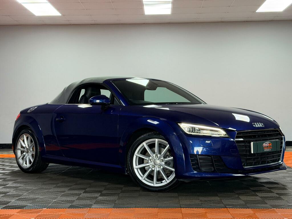 Audi TT 1.8 Tfsi Sport Roadster Euro 6 Ss YM17AJY Blue #6