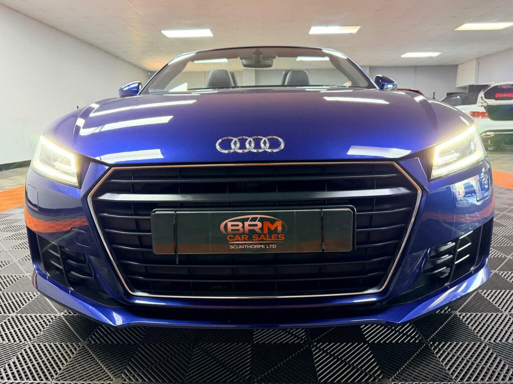 Audi TT 1.8 Tfsi Sport Roadster Euro 6 Ss YM17AJY Blue #3