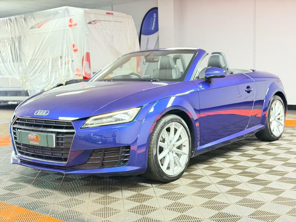 Audi TT 1.8 Tfsi Sport Roadster Euro 6 Ss YM17AJY Blue #4