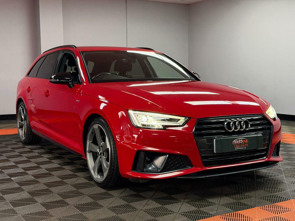 Audi A4 Avant 2.0 Tfsi 40 Black Edition S Tronic Euro 6 Ss LA68OPJ Red #5