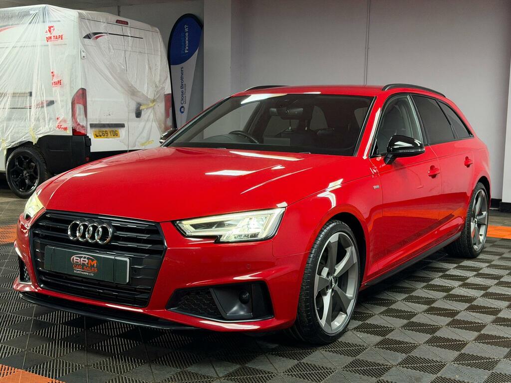 Audi A4 Avant 2.0 Tfsi 40 Black Edition S Tronic Euro 6 Ss LA68OPJ Red #3