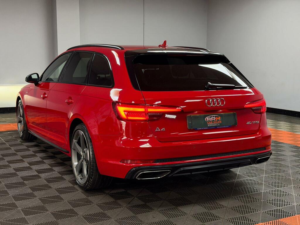 Audi A4 Avant 2.0 Tfsi 40 Black Edition S Tronic Euro 6 Ss LA68OPJ Red #4