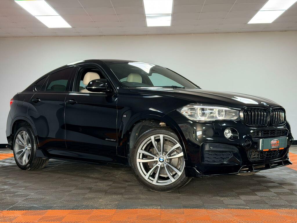 BMW X6 3.0 30D M Sport Xdrive Euro 6 Ss Black