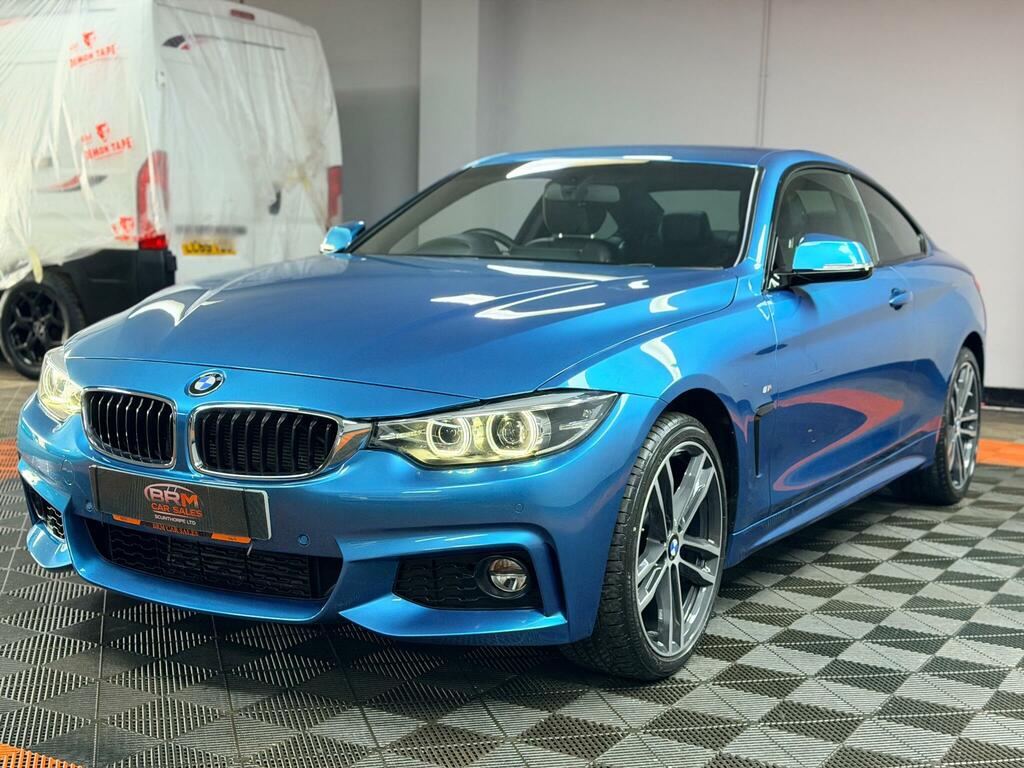 BMW 4 Series 2.0 420D M Sport Xdrive Euro 6 Ss ND68WDN Blue #3