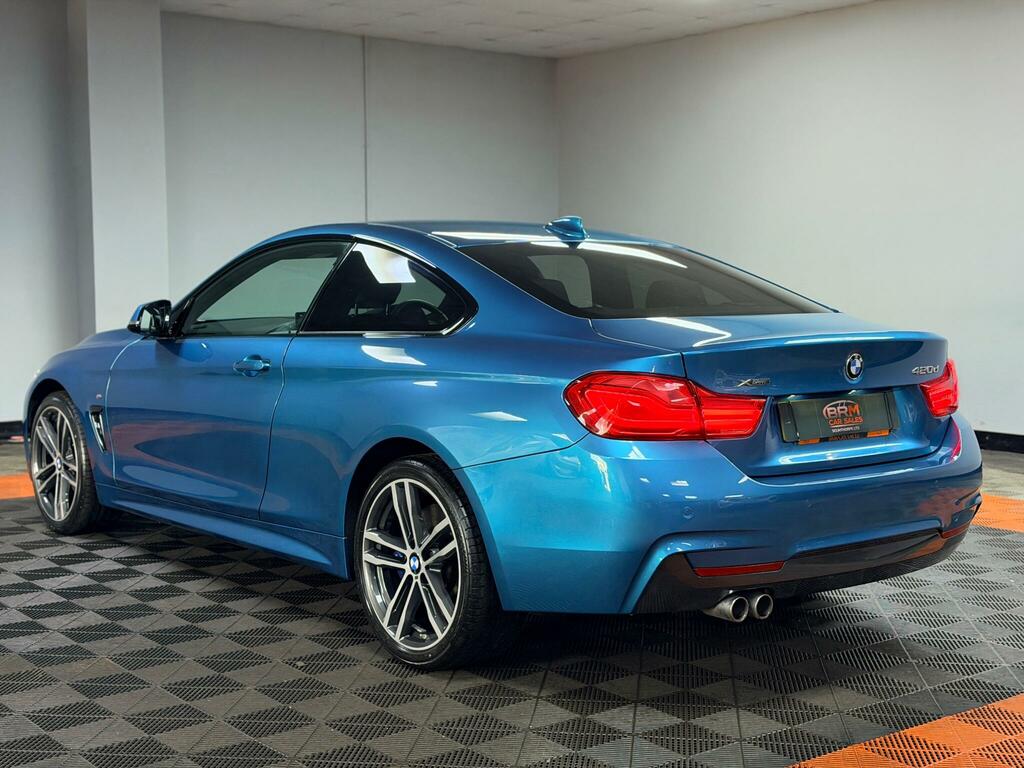 BMW 4 Series 2.0 420D M Sport Xdrive Euro 6 Ss ND68WDN Blue #4
