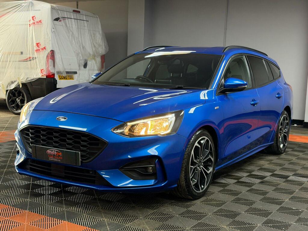 Ford Focus 2.0 Ecoblue St-line X Euro 6 Ss EA19NMZ Blue #3