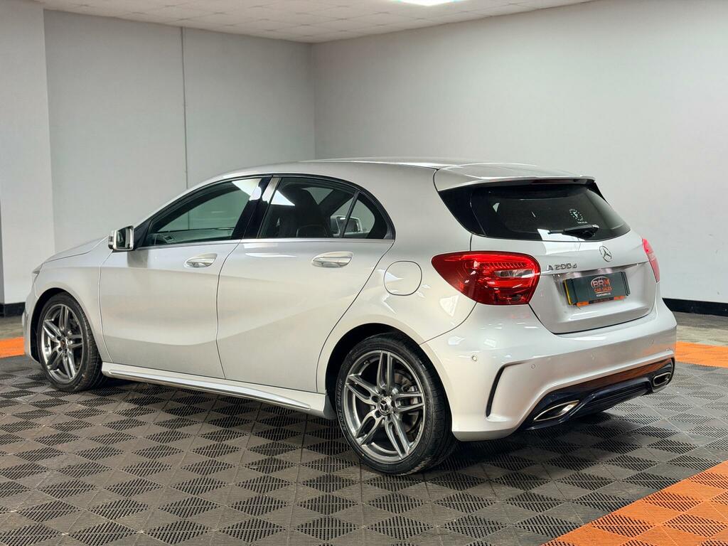Mercedes-Benz A Class 2.1 A200d Amg Line 7G-dct Euro 6 Ss MV68PXJ Silver #4