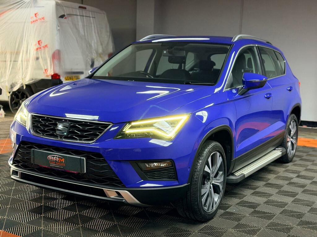 Seat Ateca 1.6 Tdi Se Technology Euro 6 Ss Blue #4
