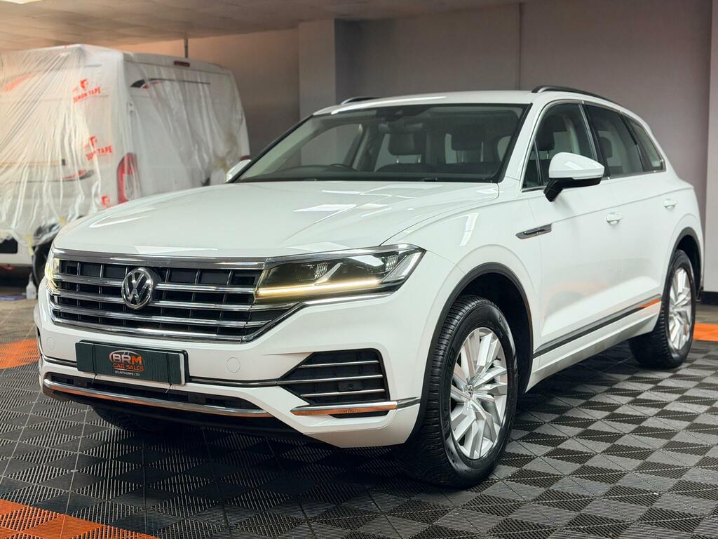 Volkswagen Touareg 3.0 Tdi V6 Sel Tiptronic 4Motion Euro 6 Ss WP68KKU White #4