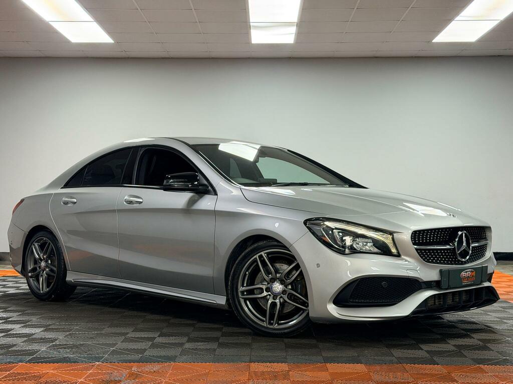 Mercedes-Benz CLA Class 2.1 Cla220d Amg Line Coupe 7G-dct Euro 6 Ss Silver