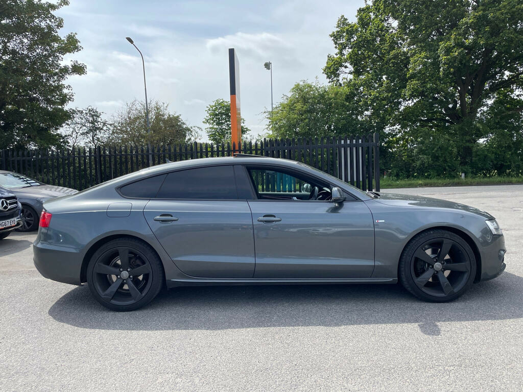 Audi A5 2.0 Tdi Black Edition Sportback S Troni HF64UBV Grey #3