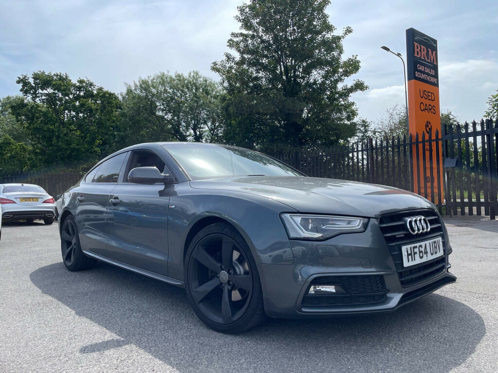 Audi A5 2.0 Tdi Black Edition Sportback S Troni HF64UBV Grey