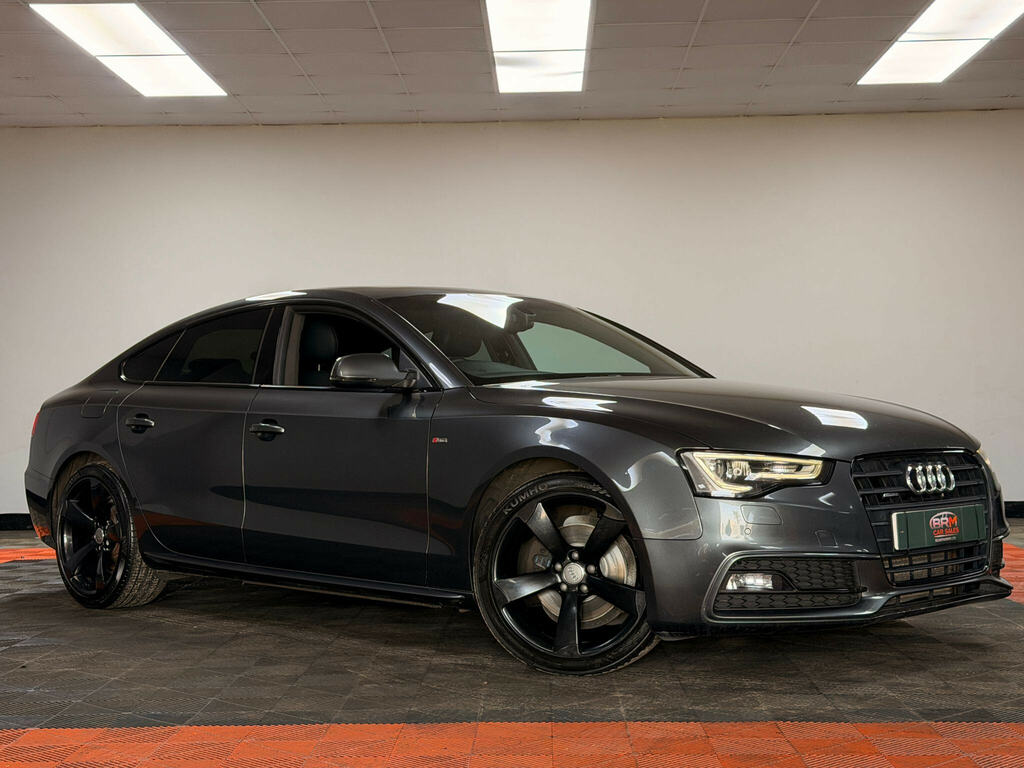 Audi A5 2.0 Tdi Black Edition Sportback S Troni Grey