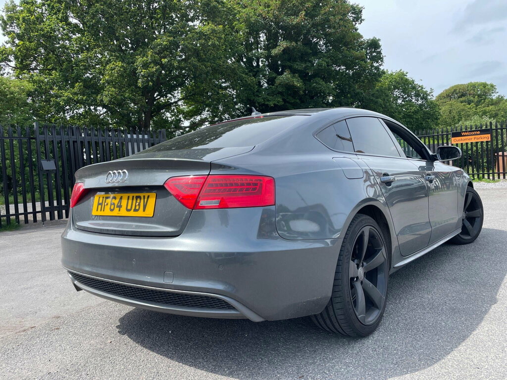 Audi A5 2.0 Tdi Black Edition Sportback S Troni HF64UBV Grey #2